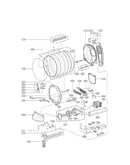 Drum and motor assembly parts