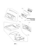 Control panel and plate assembly parts