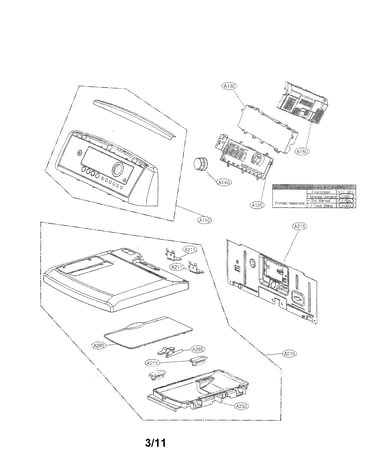 Control panel and plate assembly parts