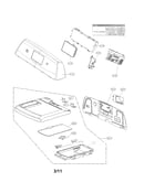 Control panel and plate assembly parts