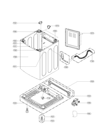 Out case assembly parts