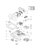 Top cover assembly parts