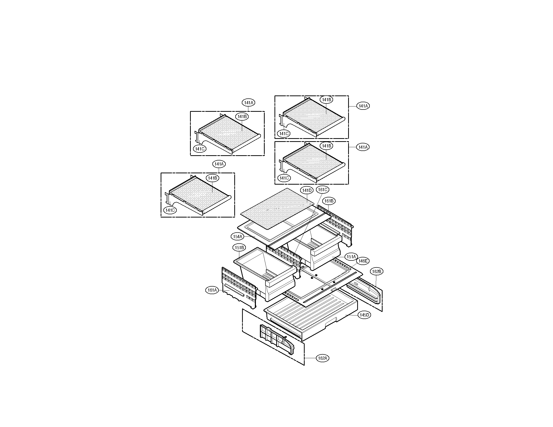Refrigerator parts
