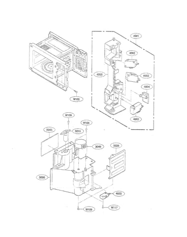 Latch board parts