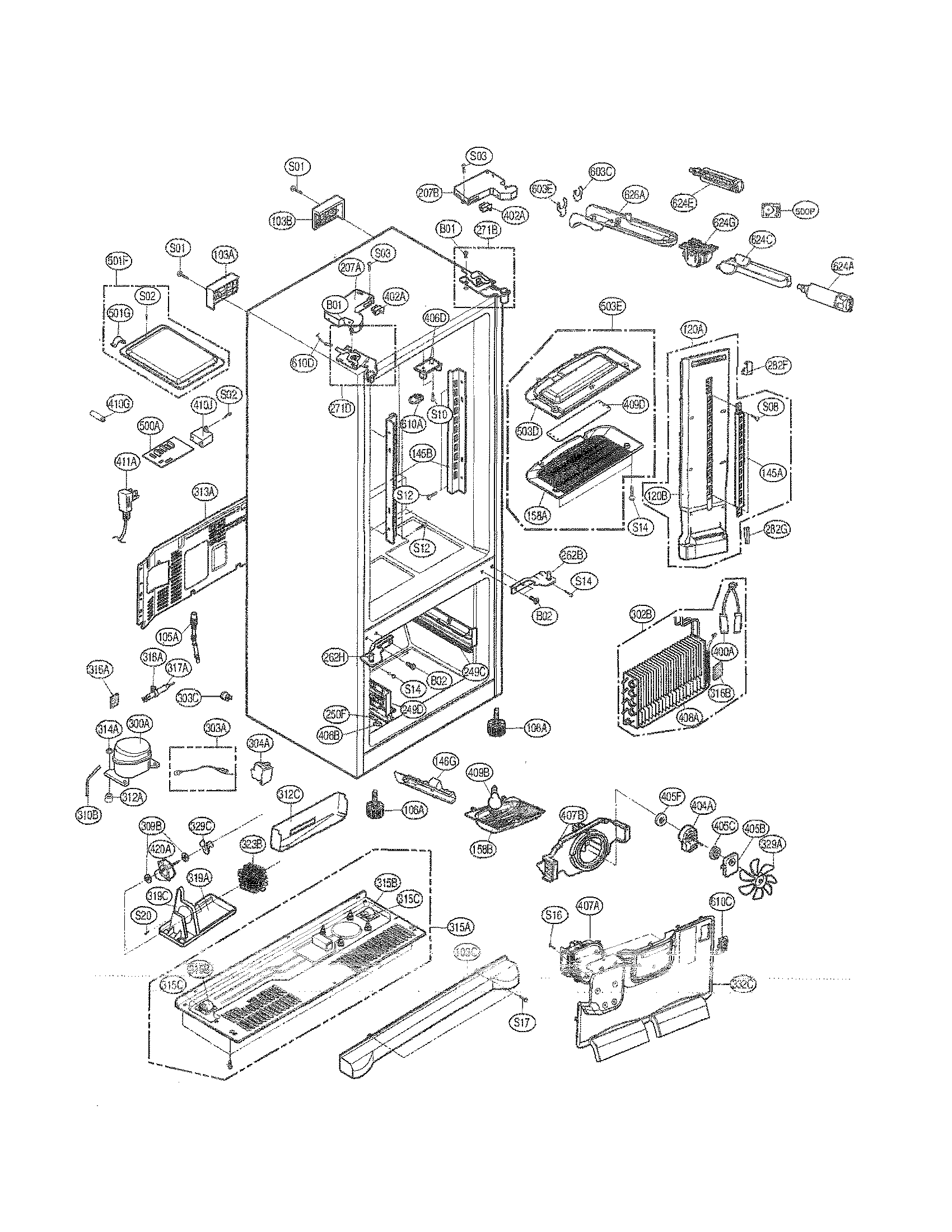 CASE PARTS