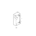 Kenmore Elite 79578502803 valve and water parts diagram