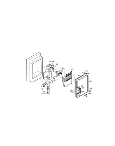 Ice maker & ice bank parts