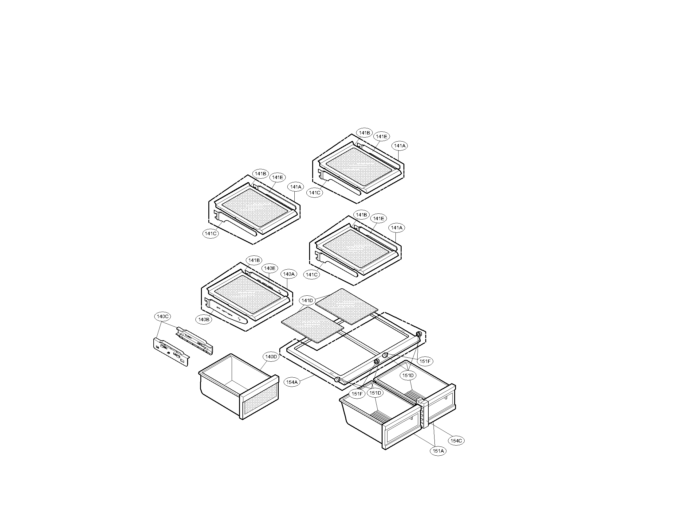 Refrigerator parts