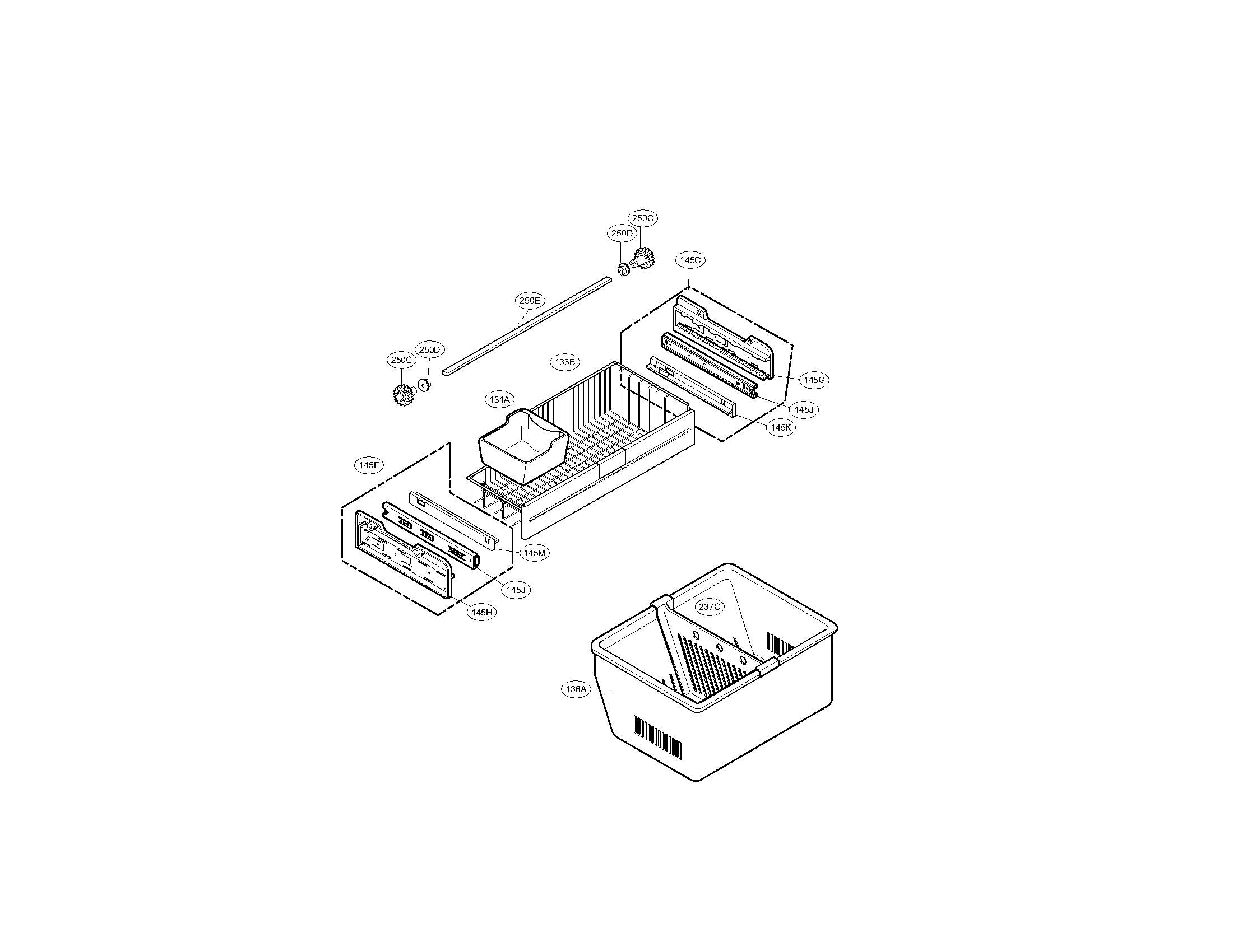 Freezer parts