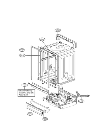 Exploded view parts 2