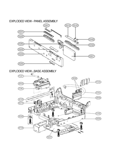 Panel assembly parts