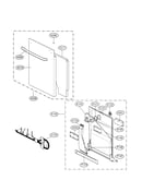 Door assembly parts