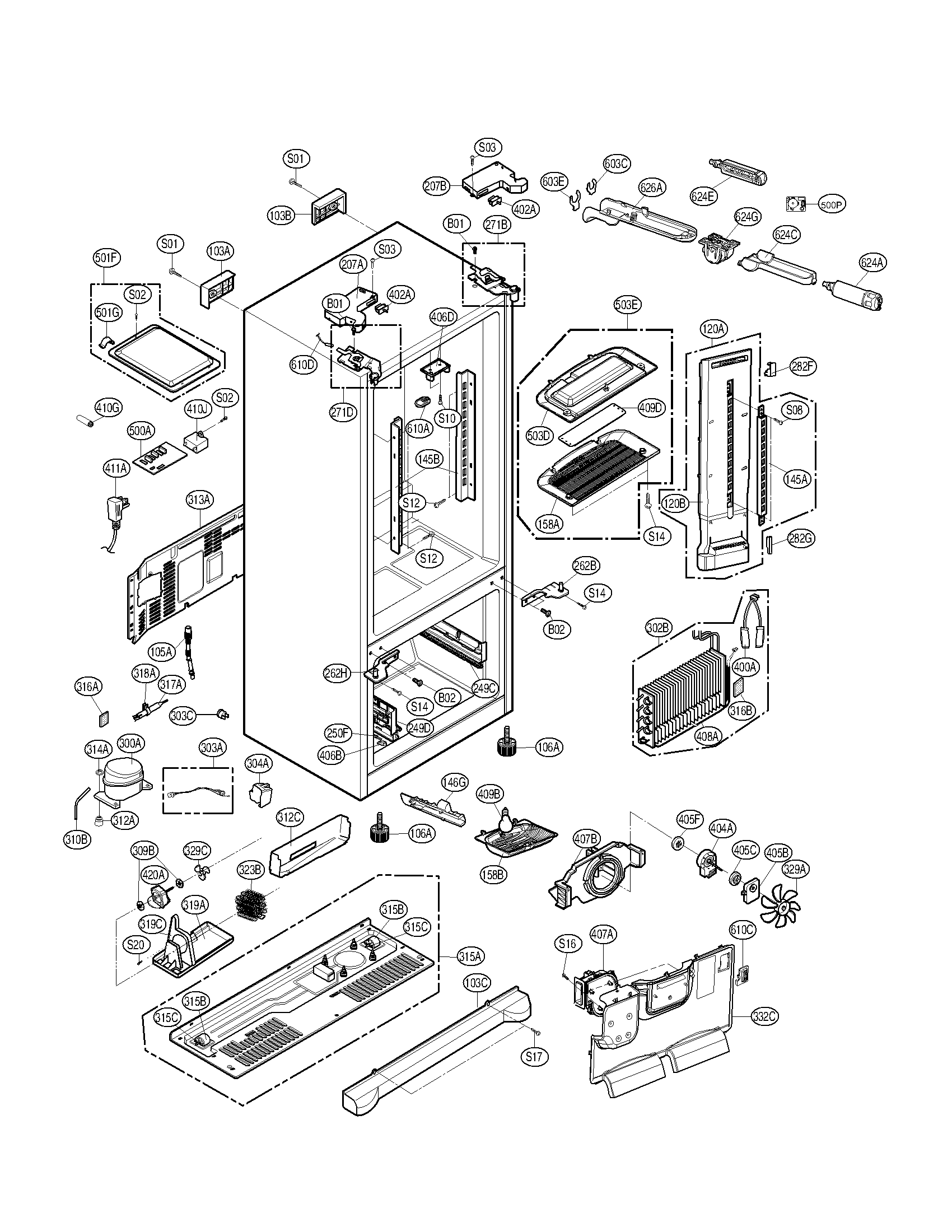 CASE PARTS