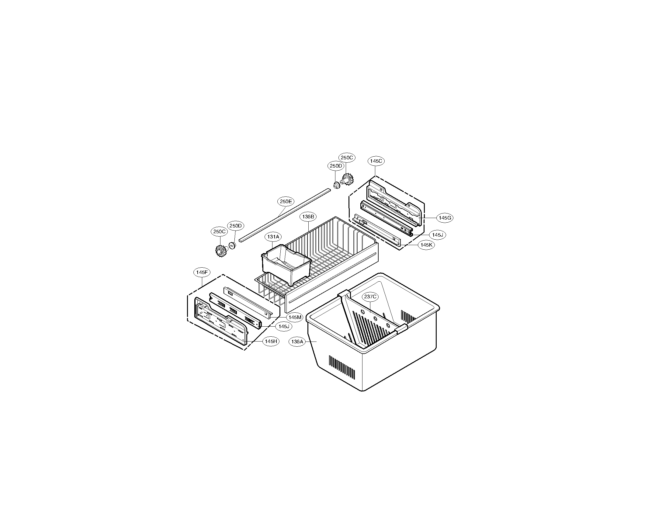 Freezer parts