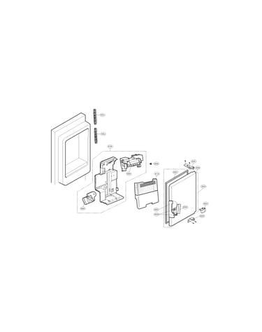 Ice maker and ice bank parts