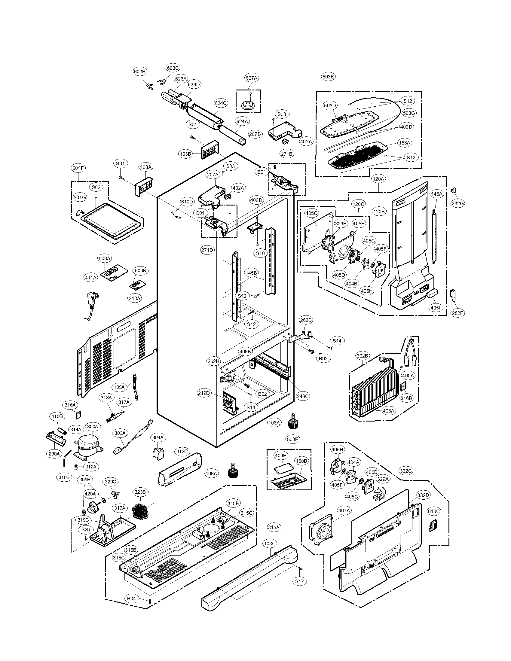 Case parts