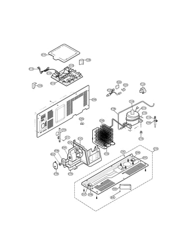 Machine compartment parts