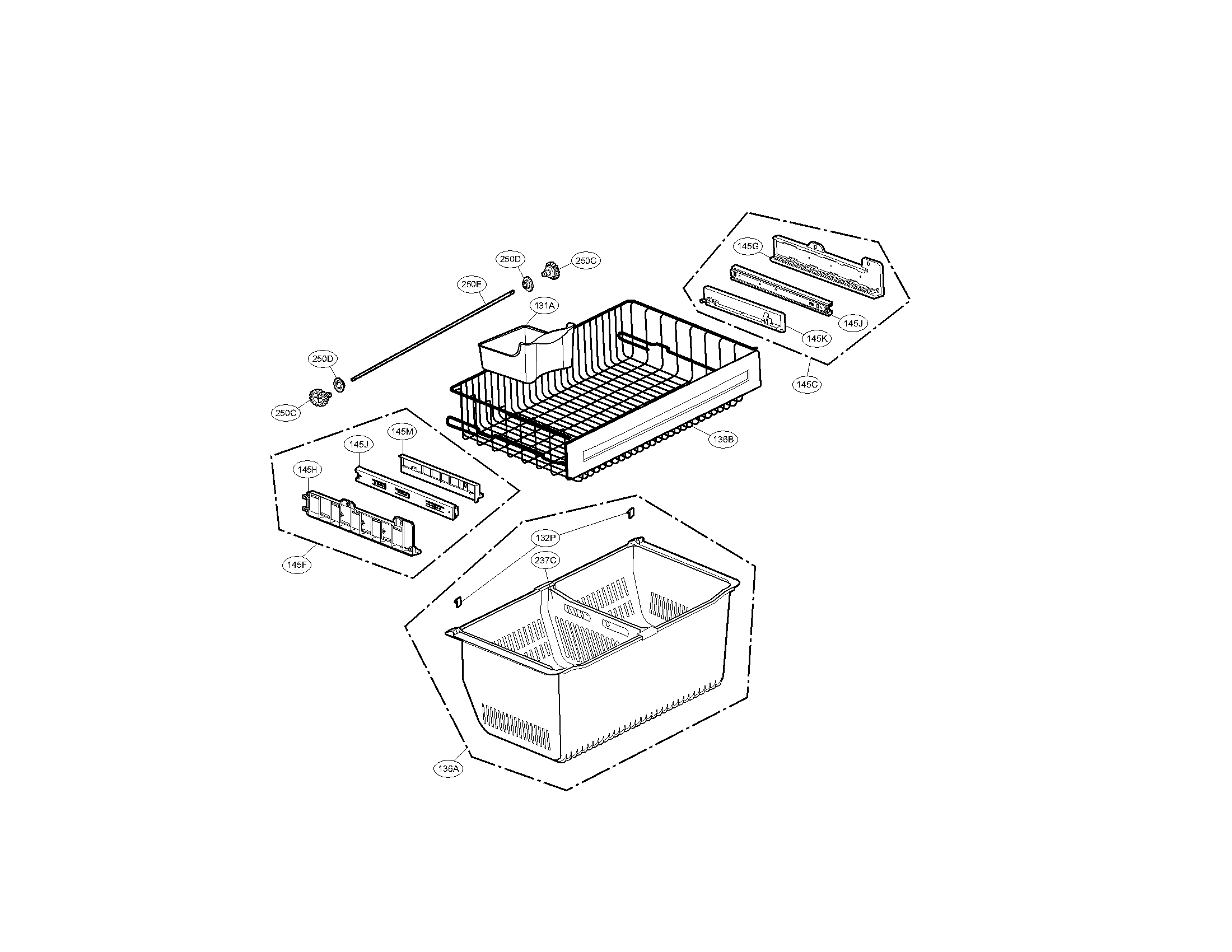Freezer parts