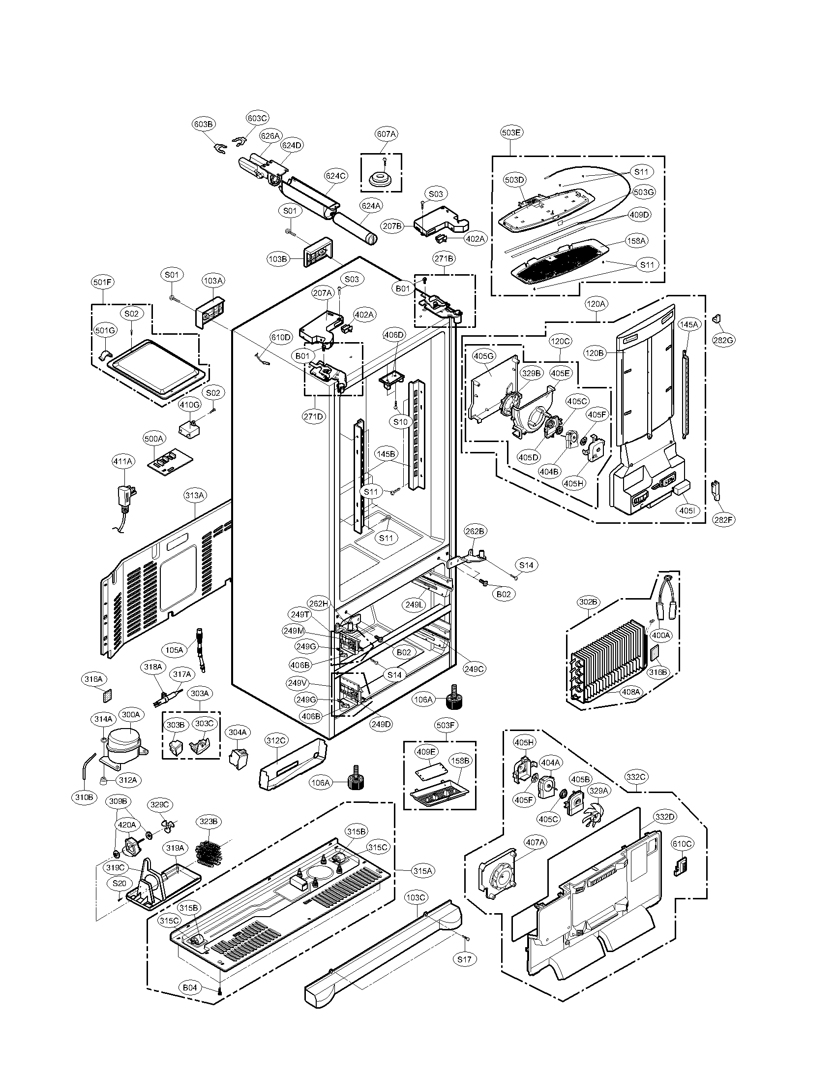 CASE PARTS