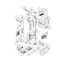 Kenmore Elite 79579779901 case parts diagram