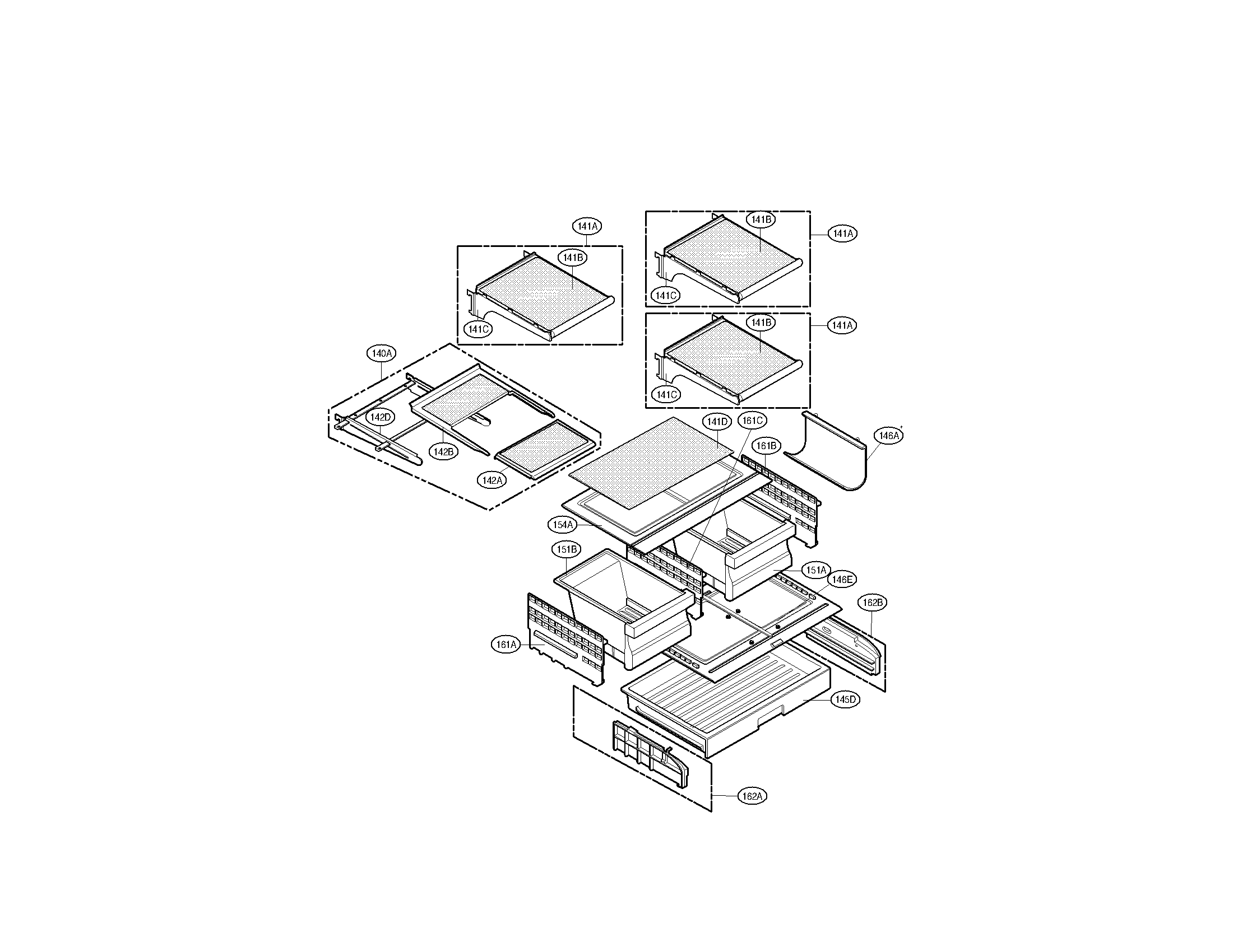 Refrigerator parts