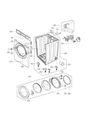 Cabinet and door assembly parts