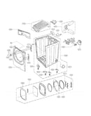 Cabinet and door assembly parts