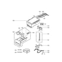 LG WM2240CW dispenser assembly diagram