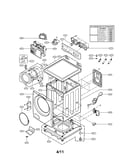 Cabinet and control panel assembly parts