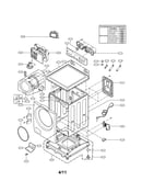 Cabinet and control panel assembly parts