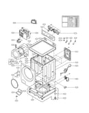 Cabinet and control panel assembly parts