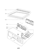 Control panel and plate assembly parts
