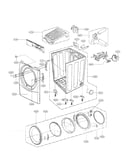 Cabinet and door assembly parts