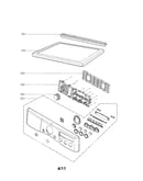 Control panel and plate assembly parts