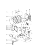 Drum and motor assembly parts
