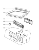 Control panel and plate assembly parts
