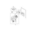 Kenmore Elite 79579752905 dispenser parts diagram