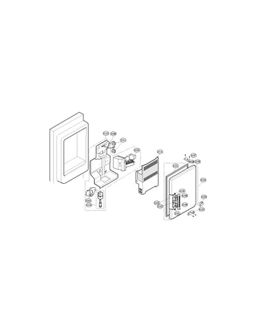 Ice maker and ice bank parts