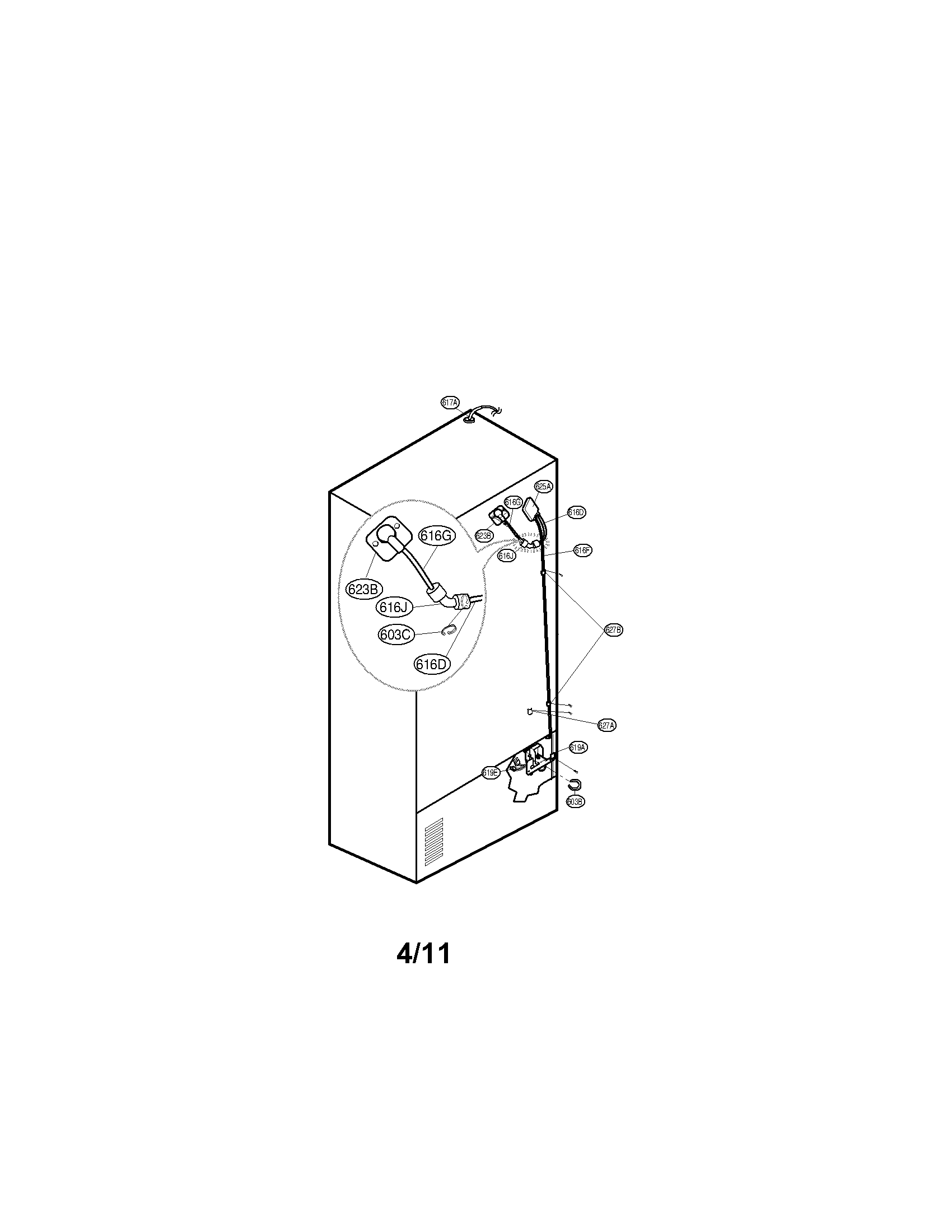 VALVE AND WATER TUBE PARTS