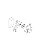 Ice maker and ice bank parts