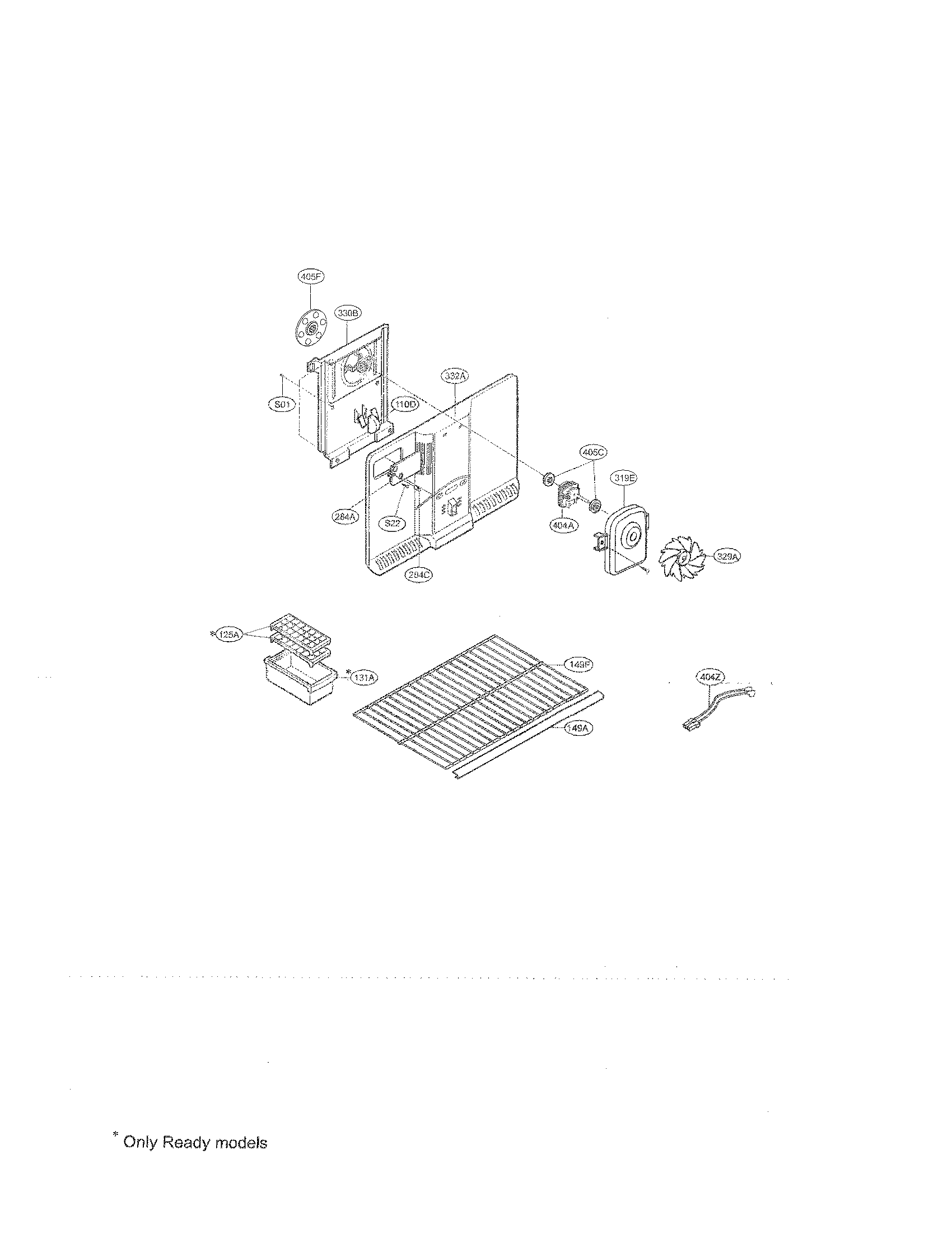 Freezer parts
