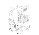 Kenmore 79579292901 case parts diagram