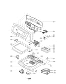 Exploded view of top cover assembly