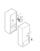 Water and ice maker parts