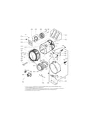 Drum and tub assembly parts