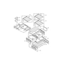 Kenmore Elite 79578789801 refrigerator parts diagram