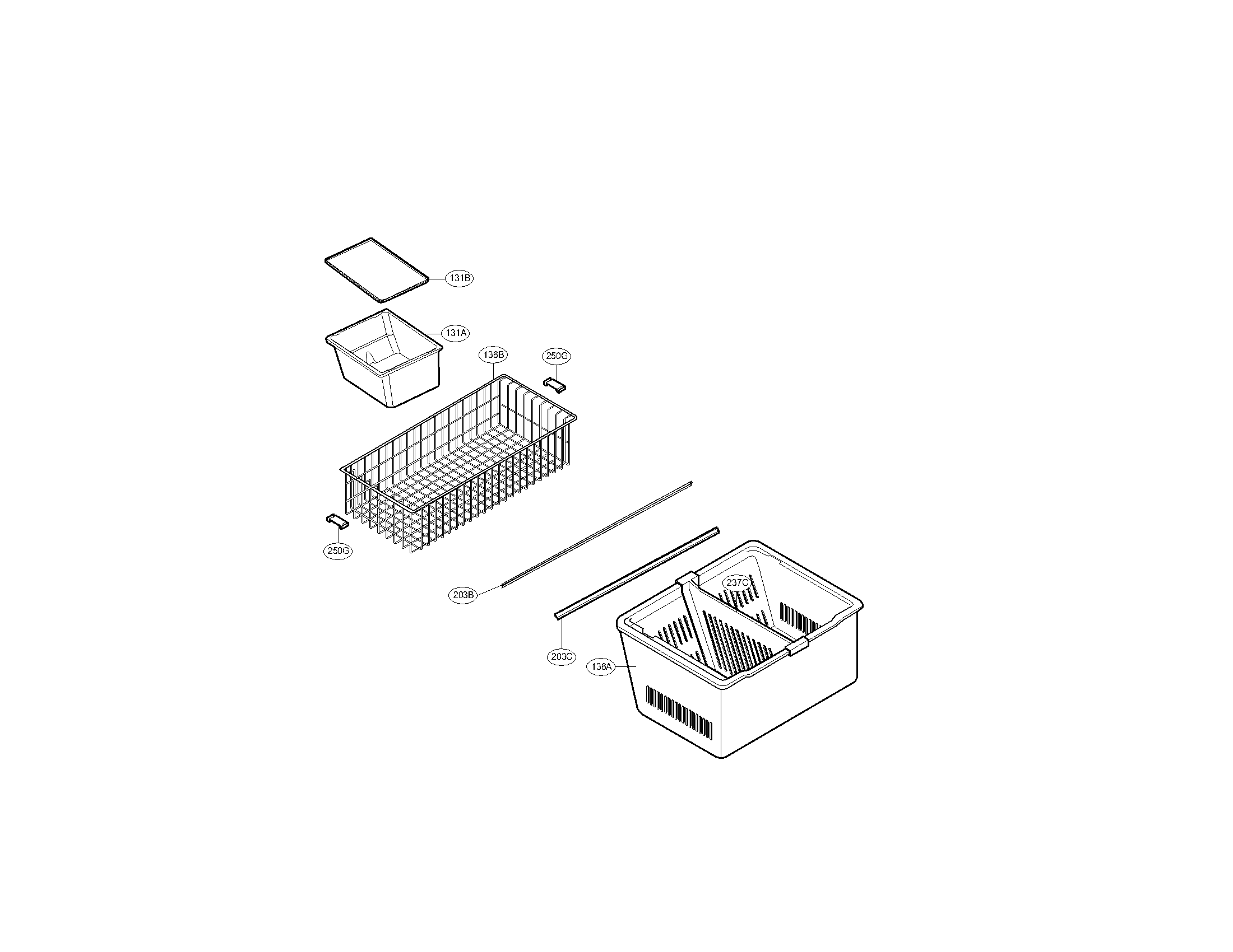 Freezer parts