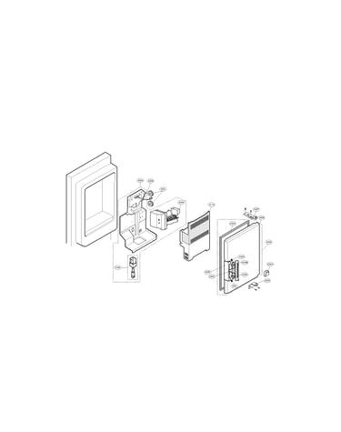 Ice maker and ice bank parts