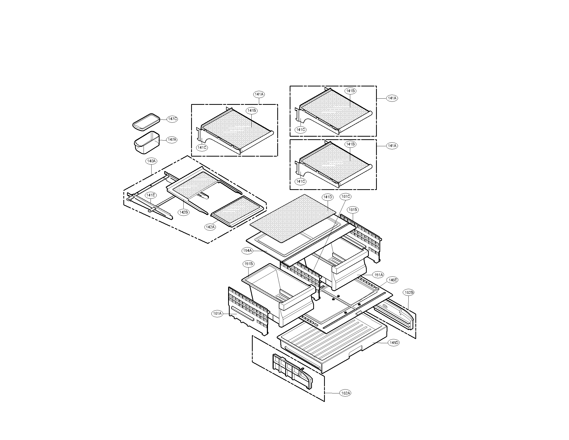 Refrigerator parts