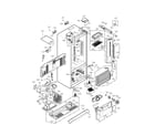 Kenmore Elite 79578762802 case parts diagram